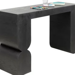 KARE Design Konsole Curve Schwarz 120X76Cm- Kommoden & Sideboards