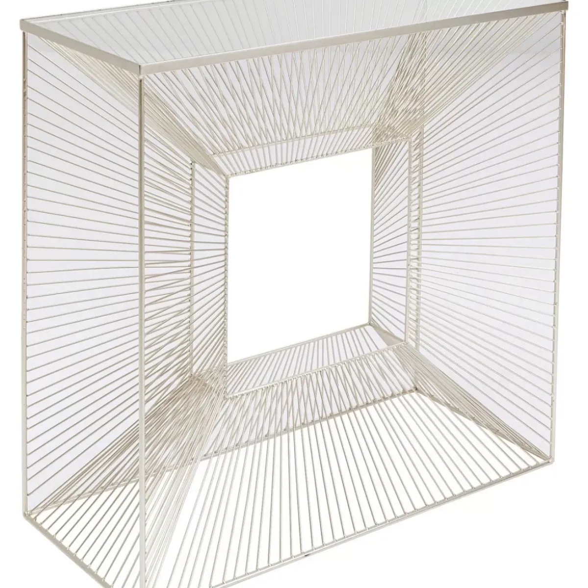 KARE Design Konsole Dimension Champagner 81X81Cm- Kommoden & Sideboards