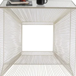 KARE Design Konsole Dimension Champagner 81X81Cm- Kommoden & Sideboards