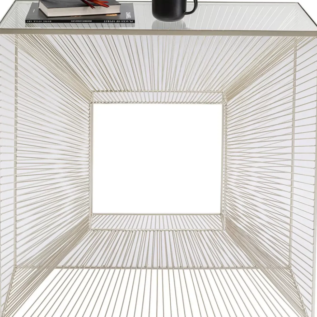 KARE Design Konsole Dimension Champagner 81X81Cm- Kommoden & Sideboards