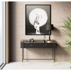 KARE Design Konsole Fence 120X80Cm- Kommoden & Sideboards