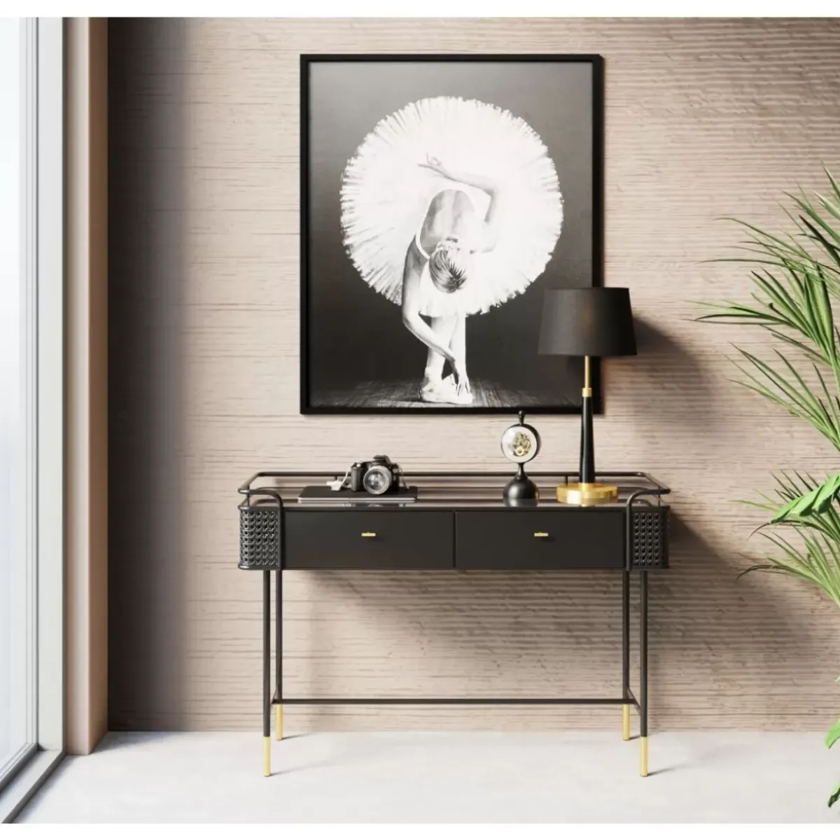 KARE Design Konsole Fence 120X80Cm- Kommoden & Sideboards