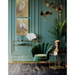 KARE Design Konsole Flower Meadow Gold 100- Kommoden & Sideboards