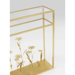 KARE Design Konsole Flower Meadow Gold 100- Kommoden & Sideboards