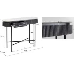 KARE Design Konsole Glenn 100X32- Kommoden & Sideboards