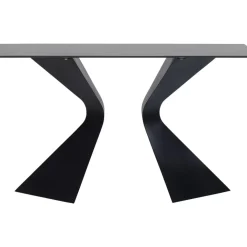 KARE Design Konsole Gloria Schwarz Keramik 140X81Cm- Kommoden & Sideboards