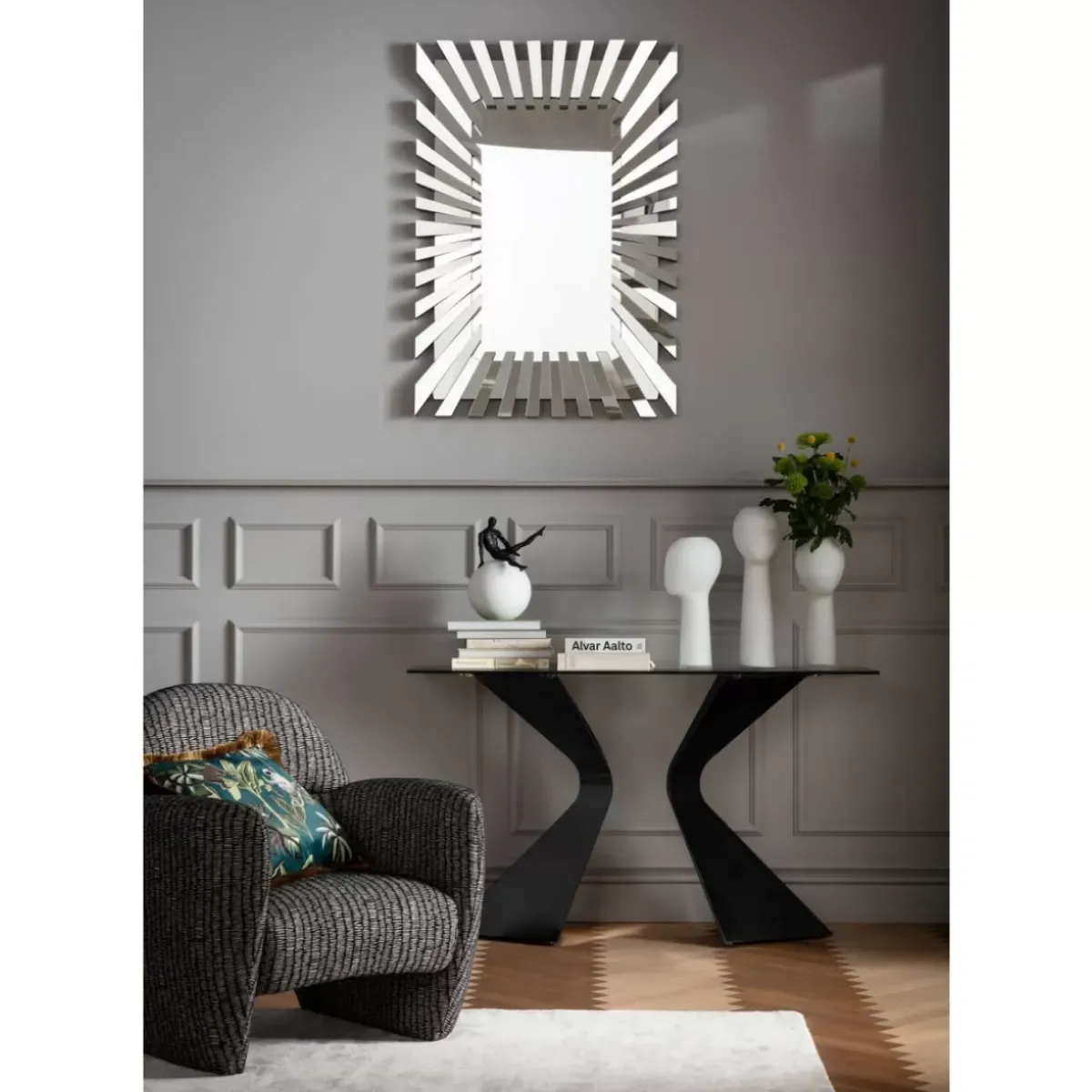 KARE Design Konsole Gloria Schwarz 140X81Cm- Kommoden & Sideboards