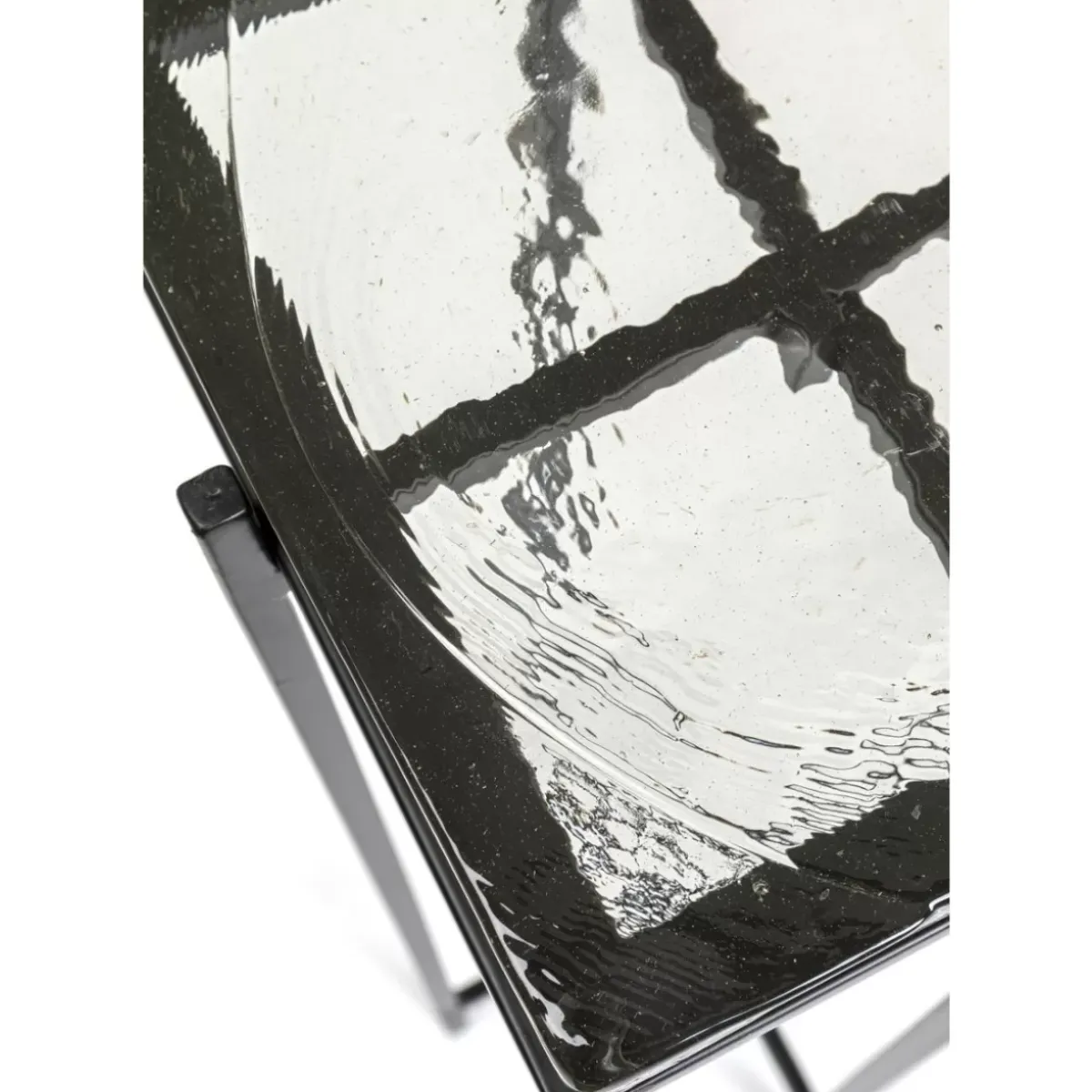 KARE Design Konsole Ice Schwarz 98X80Cm- Kommoden & Sideboards