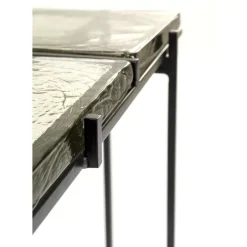 KARE Design Konsole Ice Schwarz 98X80Cm- Kommoden & Sideboards