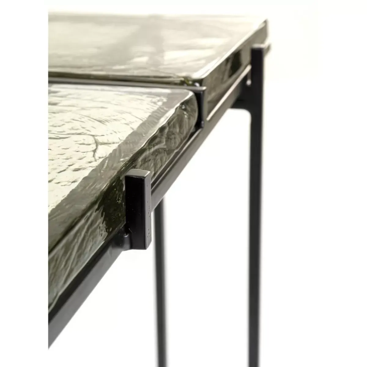 KARE Design Konsole Ice Schwarz 98X80Cm- Kommoden & Sideboards