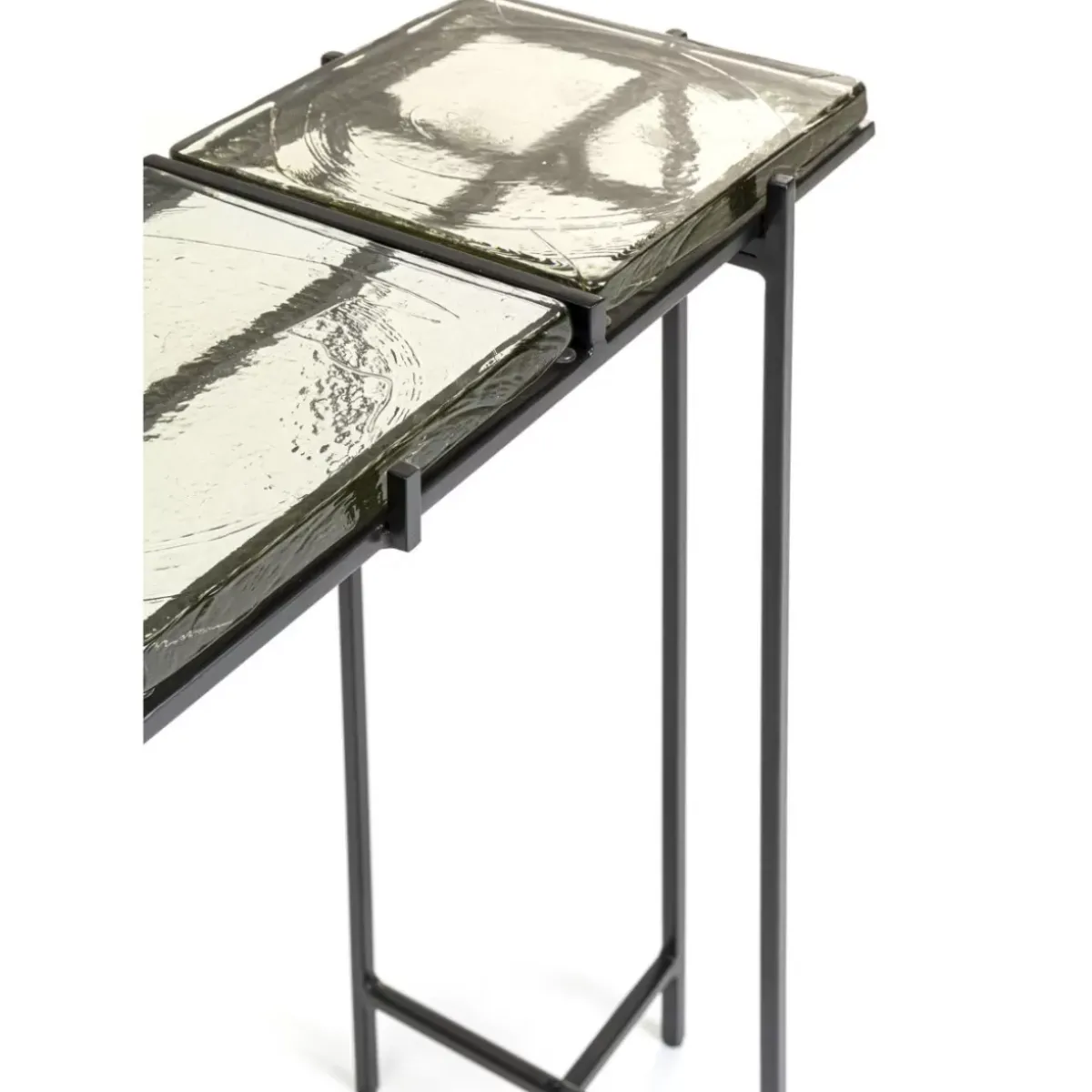 KARE Design Konsole Ice Schwarz 98X80Cm- Kommoden & Sideboards