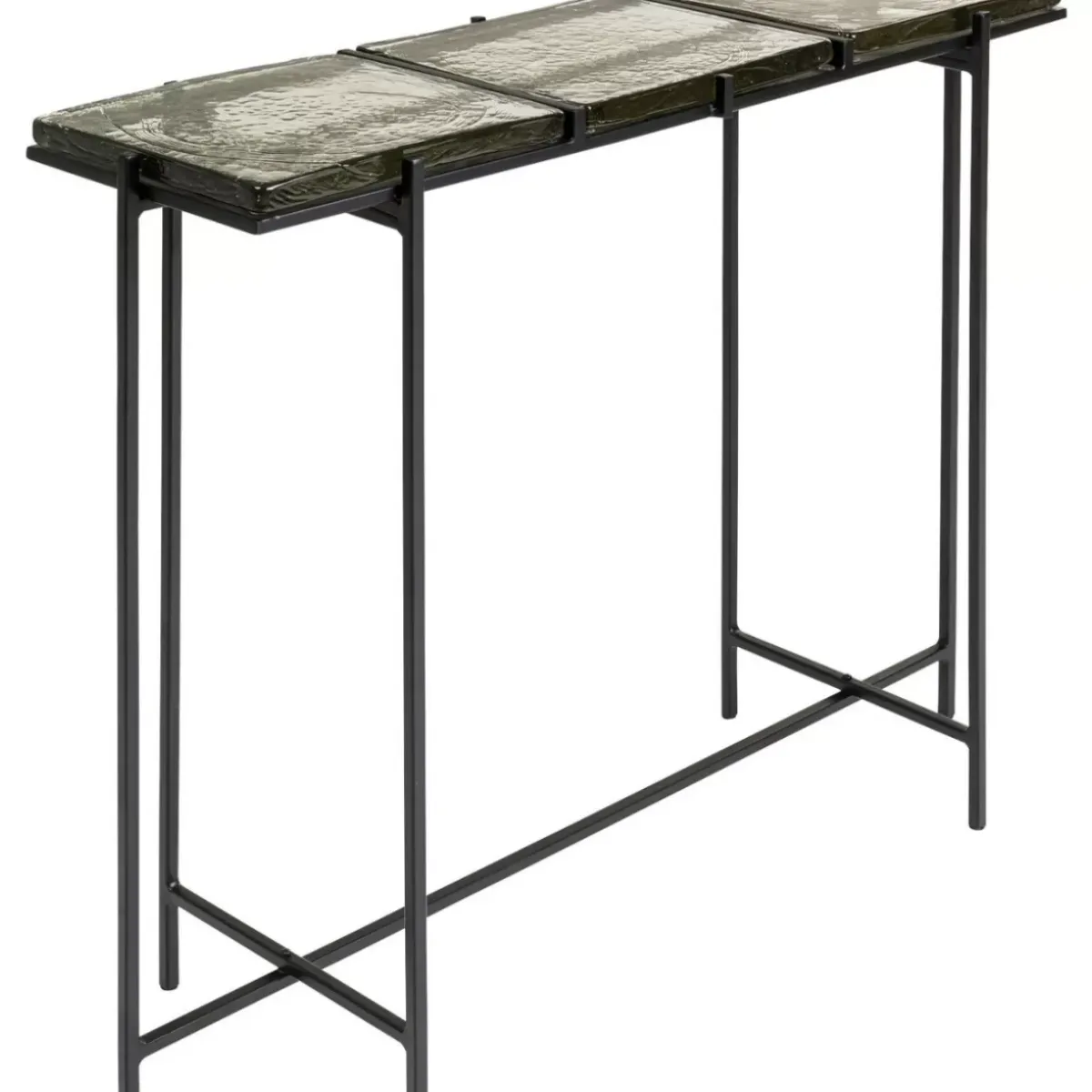 KARE Design Konsole Ice Schwarz 98X80Cm- Kommoden & Sideboards