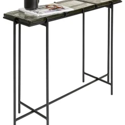 KARE Design Konsole Ice Schwarz 98X80Cm- Kommoden & Sideboards