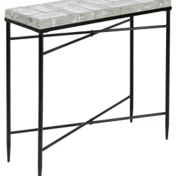 KARE Design Konsole Iceline Schwarz 82X76Cm- Kommoden & Sideboards