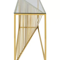 KARE Design Konsole Laser Gold 120X40- Kommoden & Sideboards