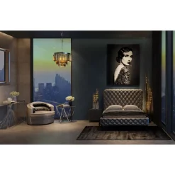 KARE Design Konsole Laser Silber Klarglas 120X40- Kommoden & Sideboards