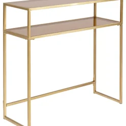 KARE Design Konsole Loft Gold 85X80Cm- Kommoden & Sideboards