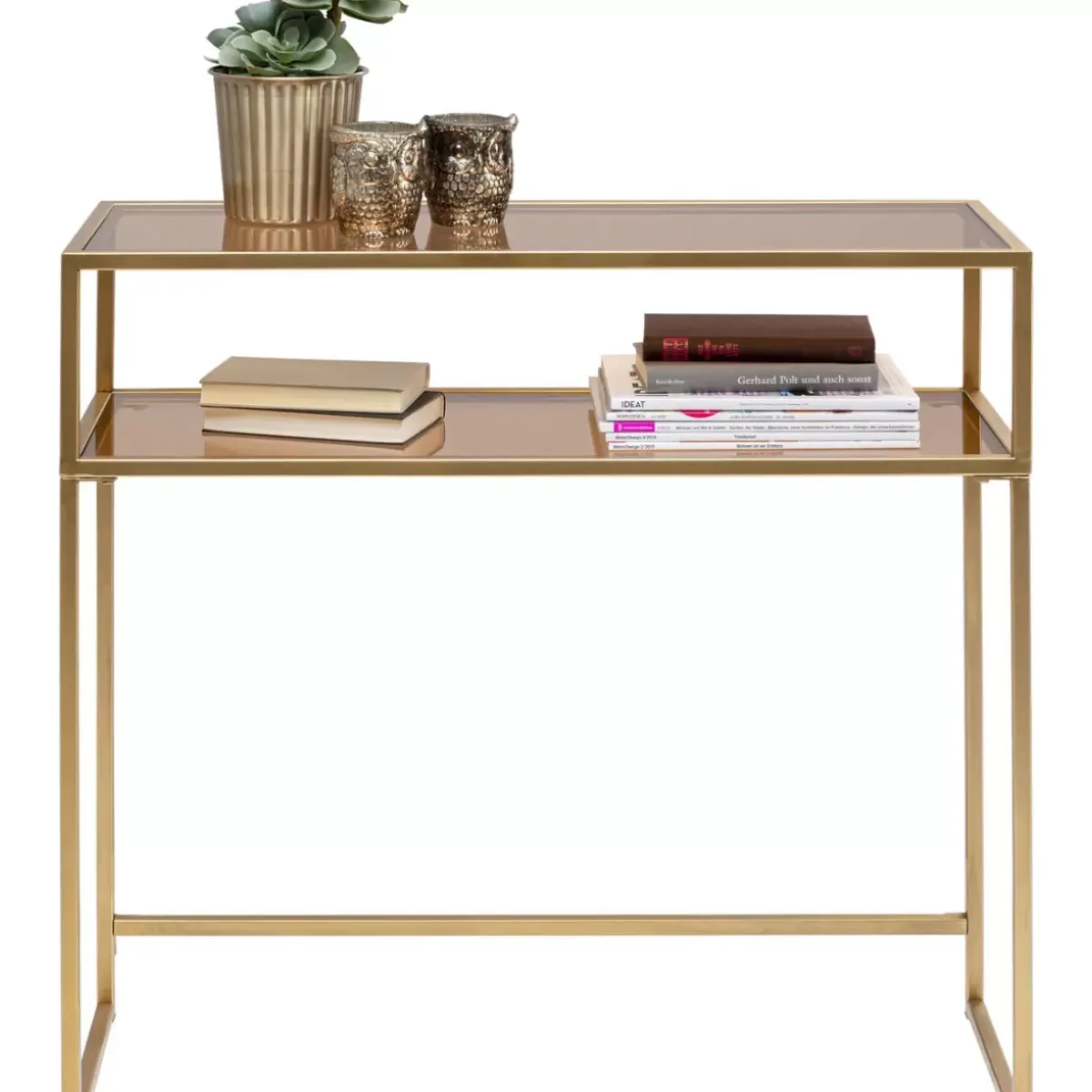 KARE Design Konsole Loft Gold 85X80Cm- Kommoden & Sideboards