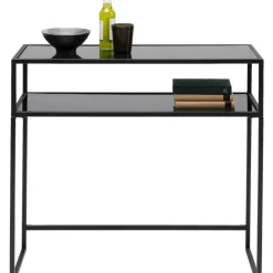 KARE Design Konsole Loft Schwarz 80X85- Kommoden & Sideboards