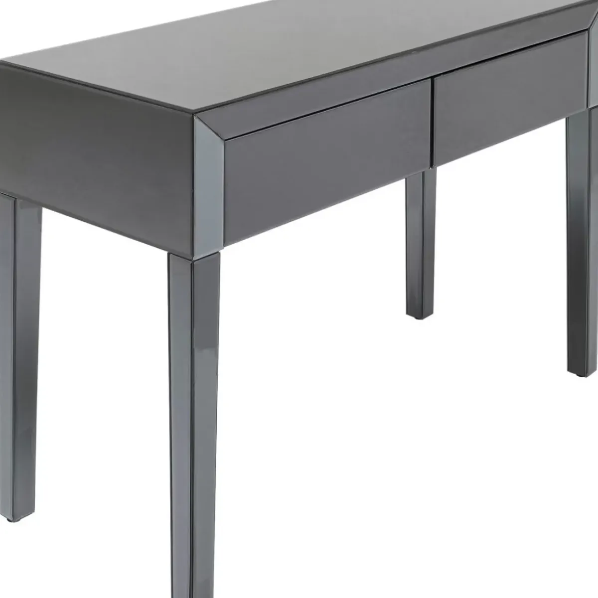 KARE Design Konsole Luxury Push Grau- Kommoden & Sideboards