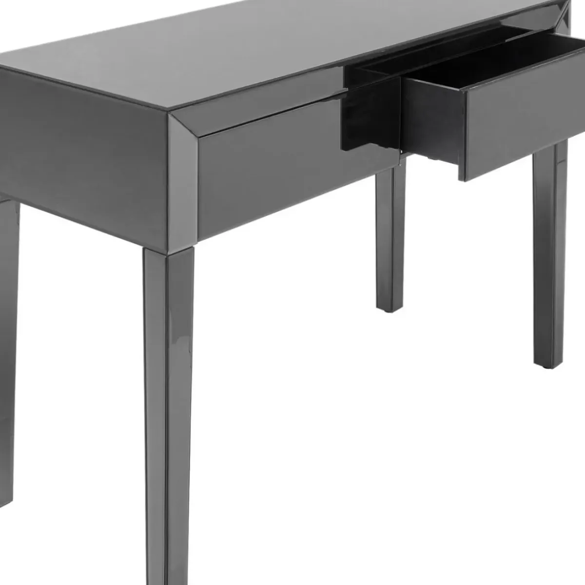 KARE Design Konsole Luxury Push Grau- Kommoden & Sideboards