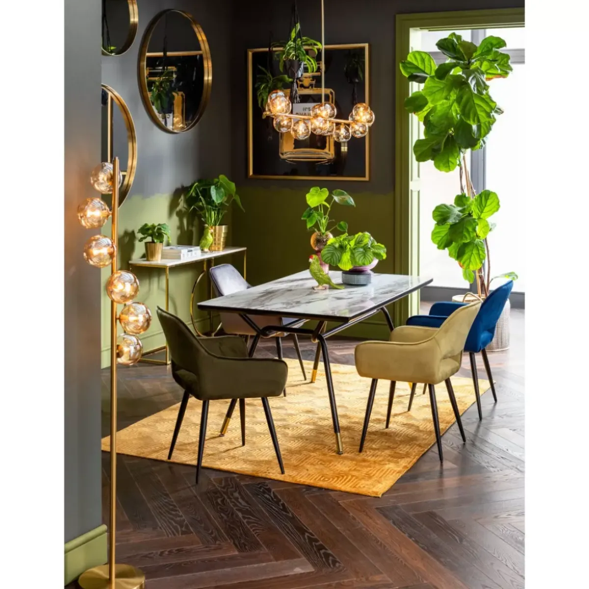 KARE Design Konsole Miami Loft Gold 120Cm- Kommoden & Sideboards