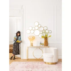 KARE Design Konsole Miami Loft Gold 120Cm- Kommoden & Sideboards