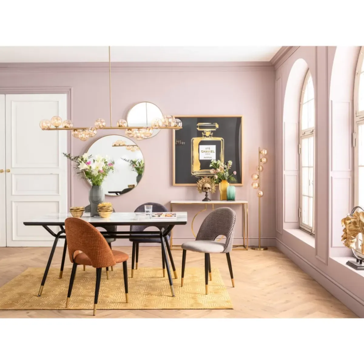 KARE Design Konsole Miami Loft Gold 120Cm- Kommoden & Sideboards