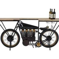 KARE Design Konsole Motorbike Schwarz- Kommoden & Sideboards