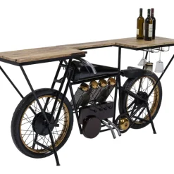 KARE Design Konsole Motorbike Schwarz- Kommoden & Sideboards