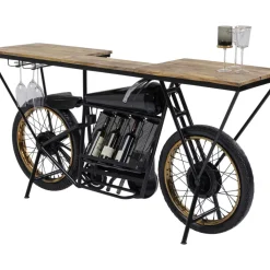 KARE Design Konsole Motorbike Schwarz- Kommoden & Sideboards