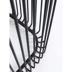 KARE Design Konsole Wire Glas Schwarz 142X89Cm- Kommoden & Sideboards