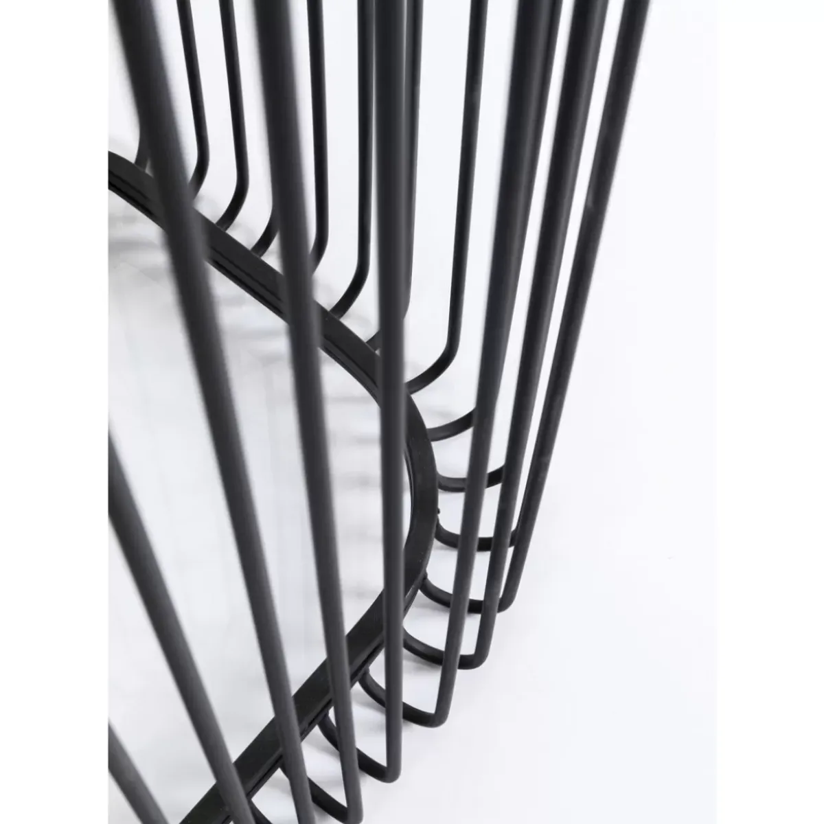 KARE Design Konsole Wire Glas Schwarz 142X89Cm- Kommoden & Sideboards