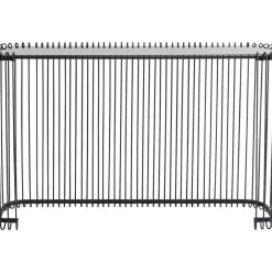 KARE Design Konsole Wire Glas Schwarz 142X89Cm- Kommoden & Sideboards