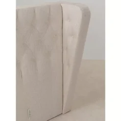 KARE Design Kopfteil Benito Moon Creme 160Cm- Betten