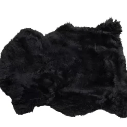 KARE Design Lammfell Heidi Schwarz 85X60- Teppiche