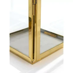 KARE Design Laterne Giardino Gold (4/Set)- Kerzenständer & Laternen