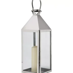 KARE Design Laterne Giardino Silver (4/Set)- Kerzenständer & Laternen