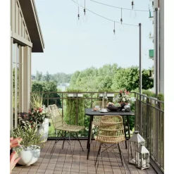 KARE Design Laterne Giardino Silver (4/Set)- Kerzenständer & Laternen