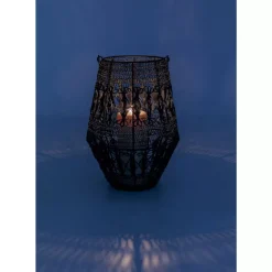 KARE Design Laterne Hayat Schwarz 33Cm- Kerzenständer & Laternen