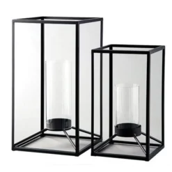 KARE Design Laterne Lito (2/Set)- Kerzenständer & Laternen