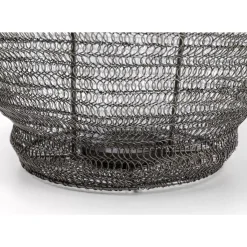 KARE Design Laterne Mesh Schwarz O40Cm- Kerzenständer & Laternen