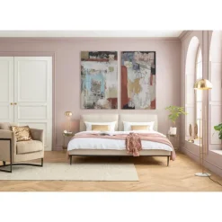 KARE Design Leinwandbild Art Splash Blau 90X120Cm- Bilder