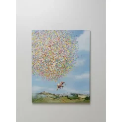 KARE Design Leinwandbild Flying Elephant In Day 120X160Cm- Bilder
