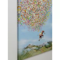 KARE Design Leinwandbild Flying Elephant In Day 80X100Cm- Bilder