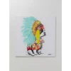 KARE Design Leinwandbild Headdress Dog 80X80Cm- Bilder