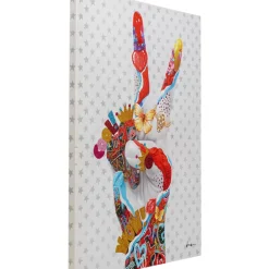KARE Design Leinwandbild Peace Sign 90X120- Bilder
