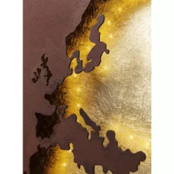 KARE Design Leuchtdekoration Map Led- Leuchtobjekte