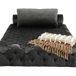 KARE Design Liege Bottone Velvet Grau- Sofas & Couches