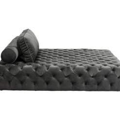 KARE Design Liege Bottone Velvet Grau- Sofas & Couches